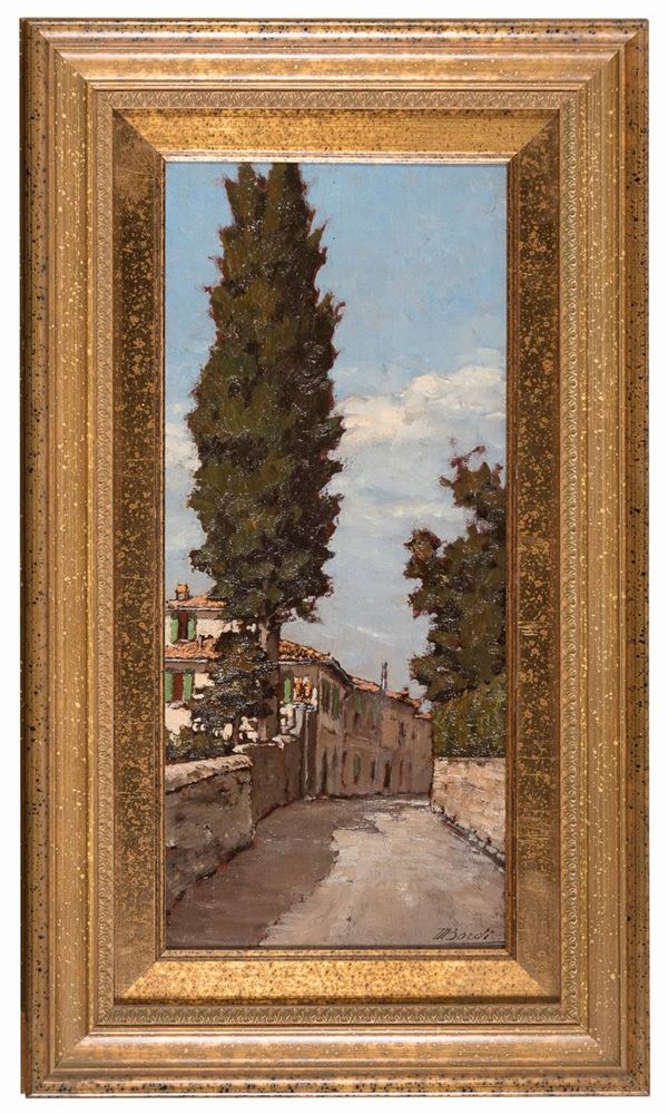 DIPINTO VIALE DI MARIO BORDI