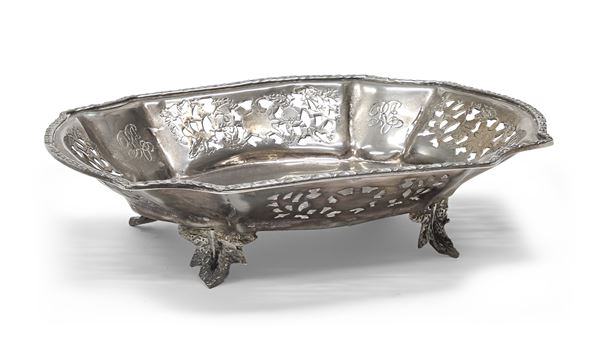 VASCHETTA IN SILVERPLATED, INDIA XX SECOLO