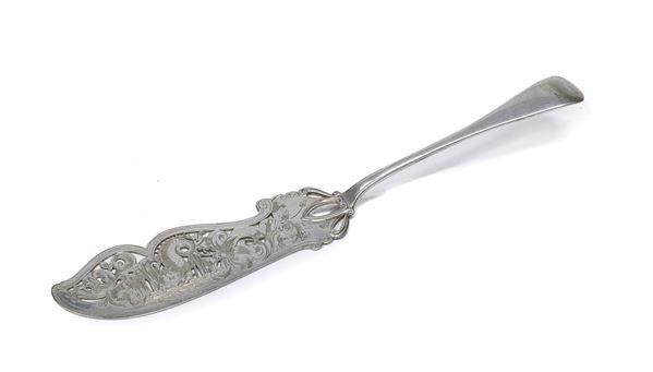 PALETTA IN SILVERPLATED, BIRMINGHAM 1884