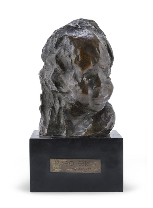 SCULTURA BIMBO EBREO DA MEDARDO ROSSO  - Asta ASTA 281 OTTOBRE 2024 ARTE MODERNA E CONTEMPORANEA - Casa d'Aste Babuino