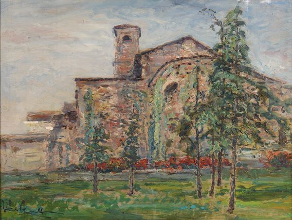 DIPINTO DI CARLO AIMETTI, 1958