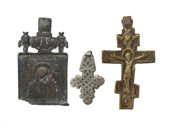 DUE CROCI E PLACCA, XIX SECOLO
