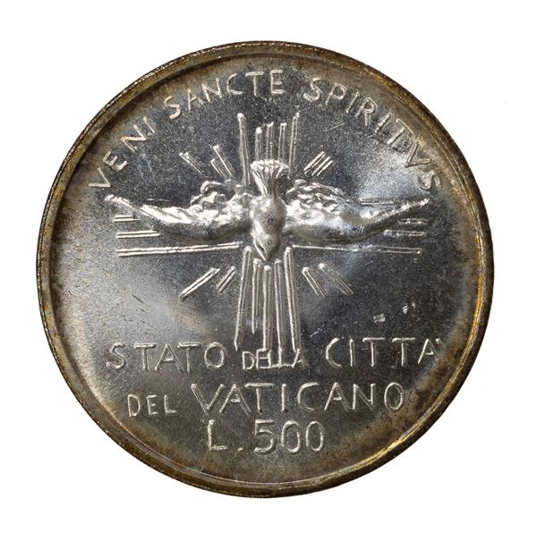 MONETA VATICANO DA 500 LIRE