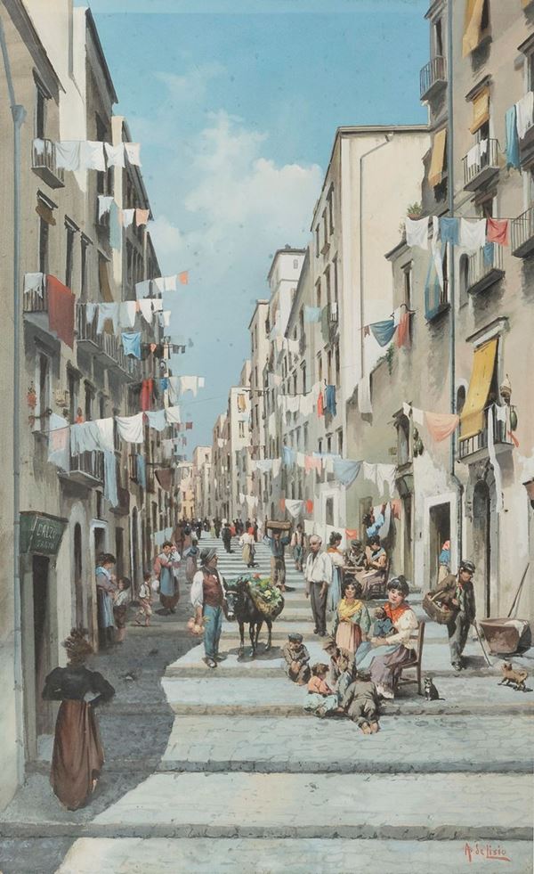 DIPINTO CHIAIA DI A. DE LISIO