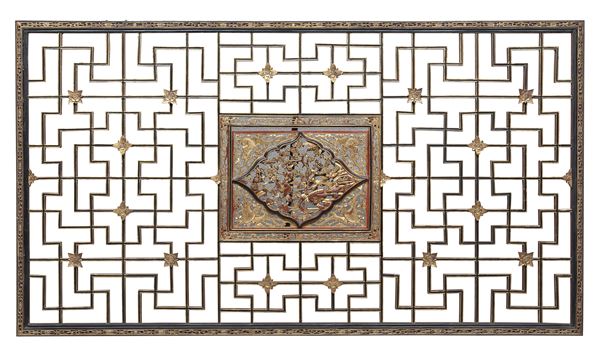 DECORAZIONE IN LEGNO, CINA XX SECOLO
