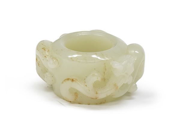 ANELLO IN GIADA, CINA XX SECOLO