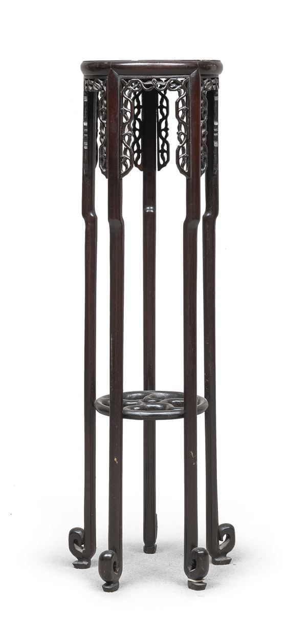 ALTANA IN LEGNO DI TEAK, CINA XX SECOLO