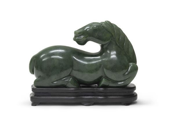 SCULTURA IN GIADA, CINA, INIZI XX SECOLO