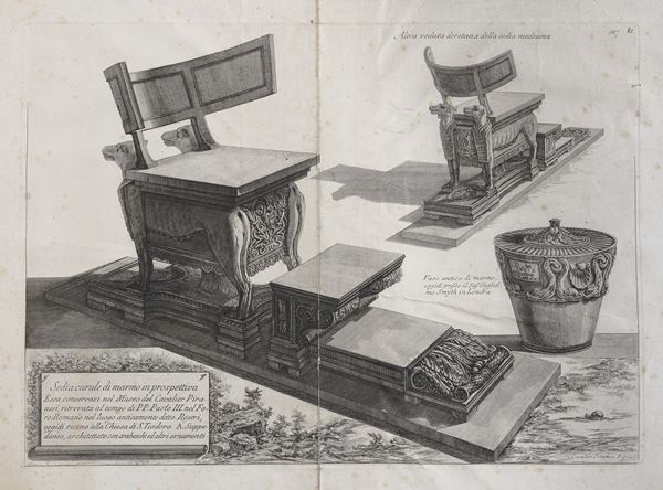 FRANCESCO PIRANESI INCISIONE