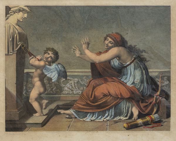 INCISORE FRANCESE, XIX SECOLO STAMPA