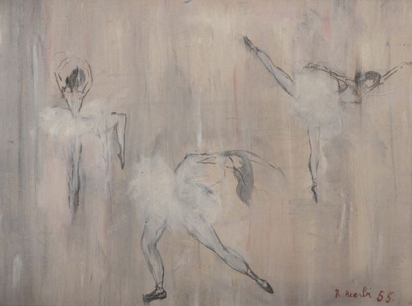 DIPINTO DI ROSETTA ACERBI, 1955