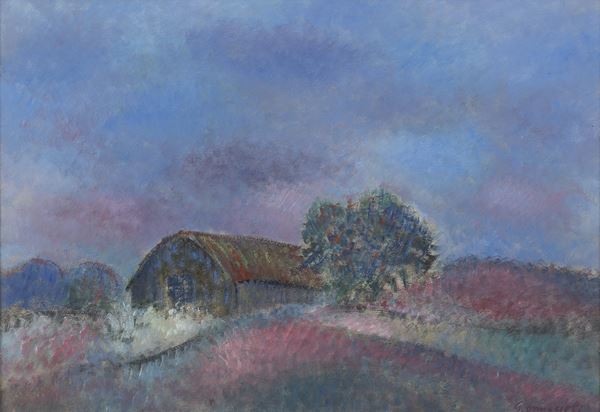 DIPINTO PAESAGGIO DI GIOVANNI OMICCIOLI