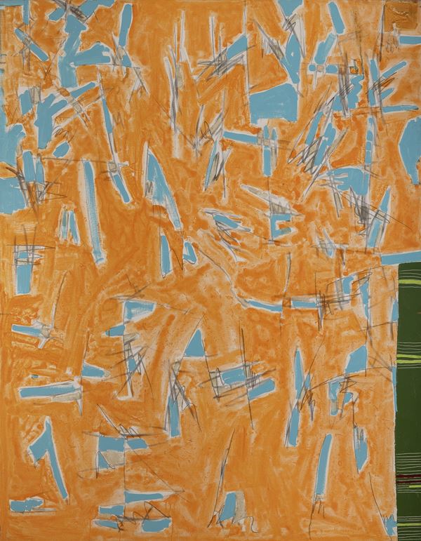 DIPINTO ANGOLO MEDITERRANEO DI MILOT, 2001