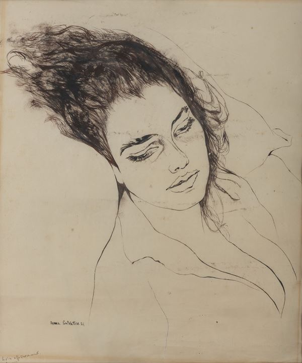 DISEGNO DI ANNA SALVATORE, 1954