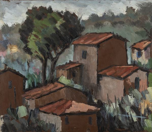 DIPINTO DI ANGELO FOIS, 1961