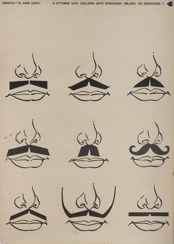 MANIFESTO MOSTRA ARROYO, 1970