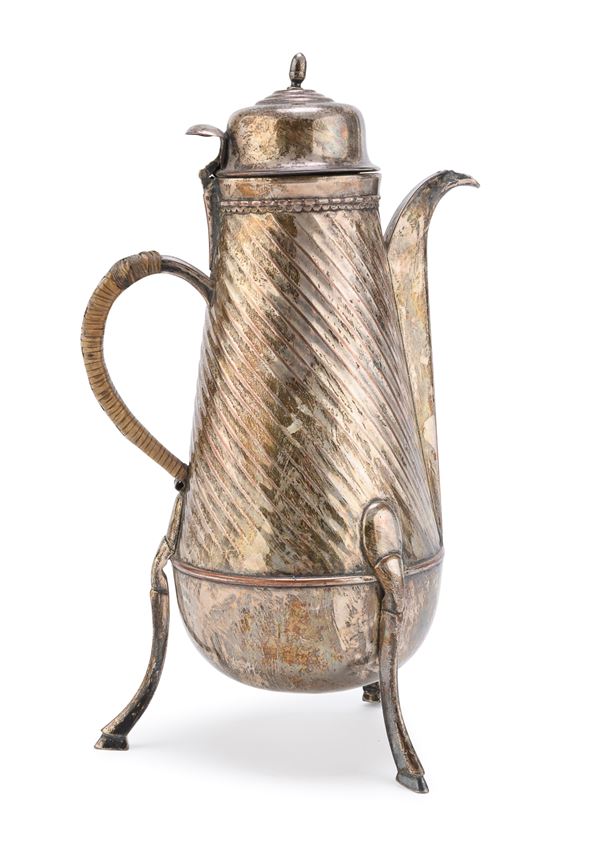 TEIERA IN SILVERPLATED, INGHILTERRA 1930 ca.