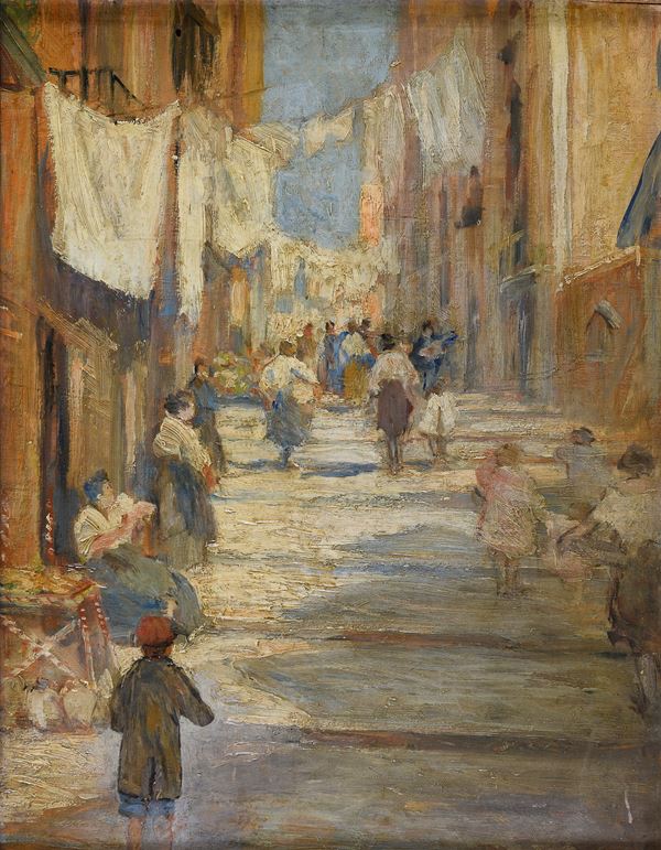 DIPINTO STRADA DI NAPOLI