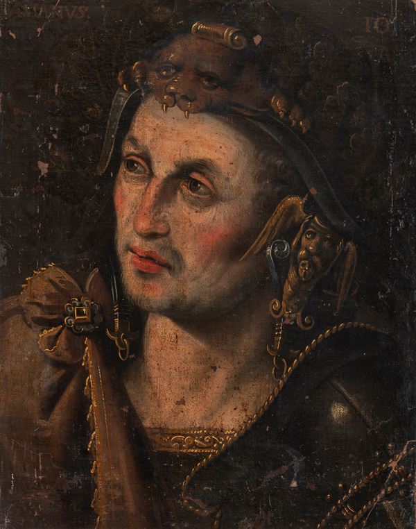 DIPINTO PITTORE FIAMMINGO XVII SECOLO