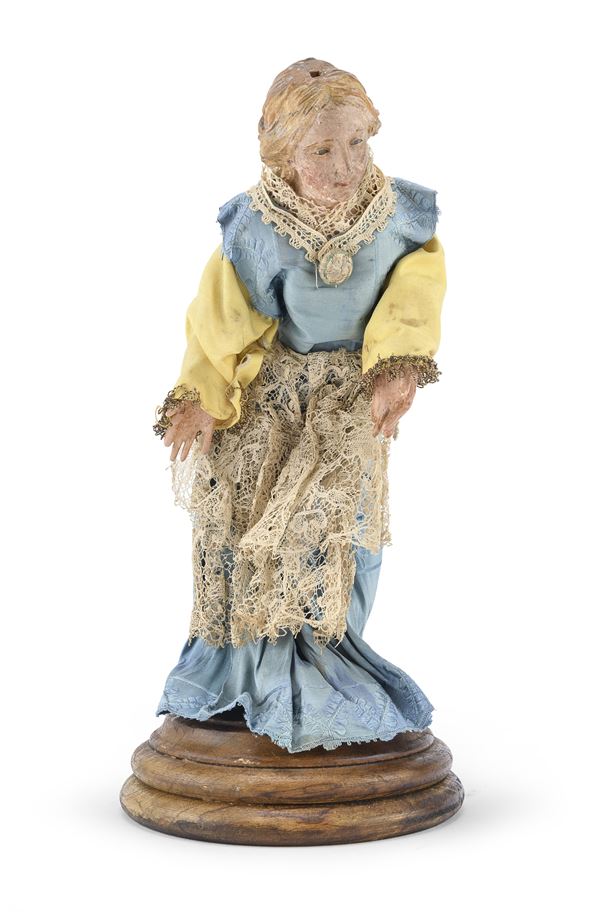 BALIA RICCA DA PRESEPE, NAPOLI XIX SECOLO