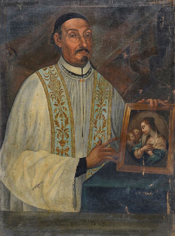 DIPINTO PRELATO, XVIII SECOLO