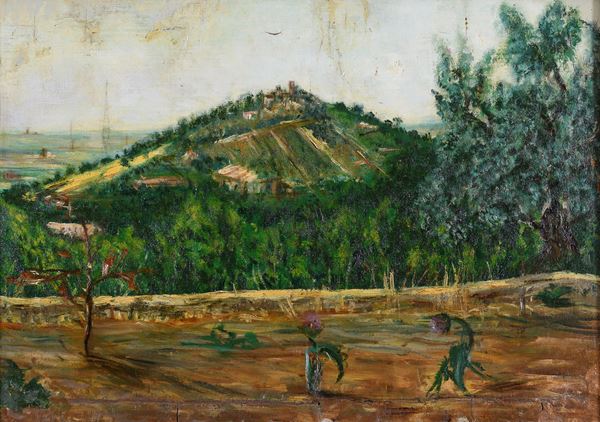 DIPINTO PAESAGGIO, INIZI XX SECOLO