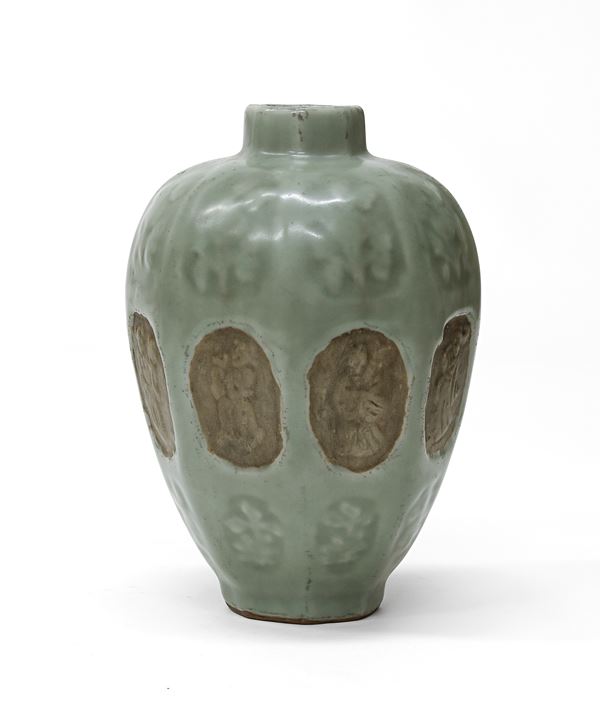 VASO AD INVETRIATURA CELADO LONGQUAN, CINA, INIZI XX SECOLO