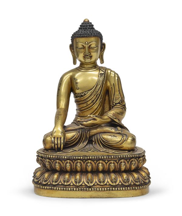 SCULTURA IN BRONZO, CINA XX SECOLO
