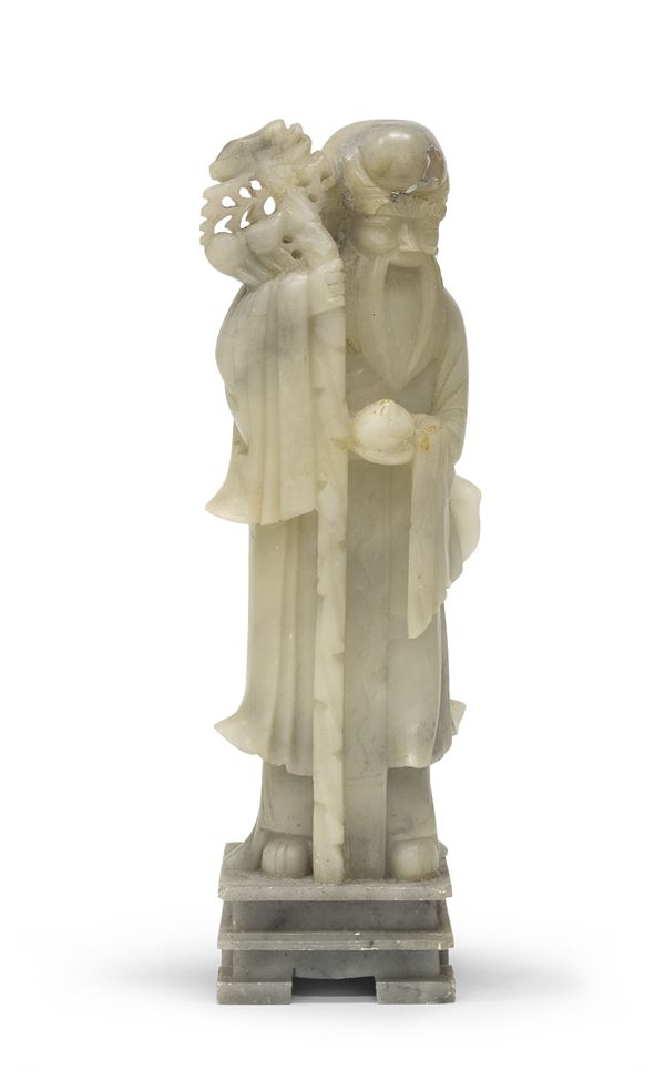 SCULTURA IN PIETRA SAPONARIA, CINA XX SECOLO