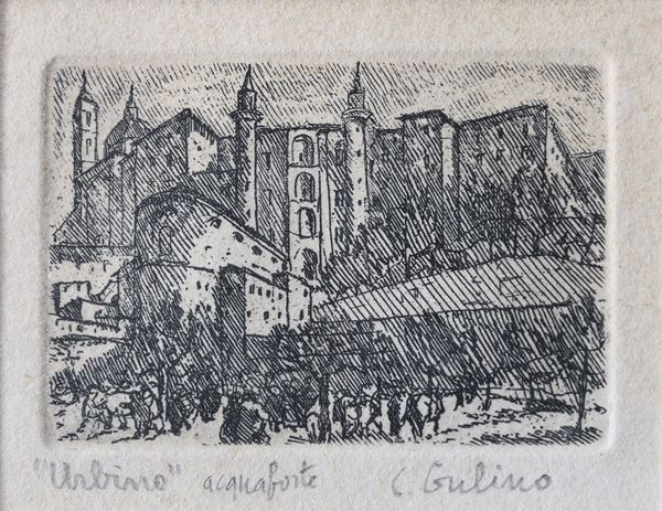 INCISIONE URBINO DI NUNZIO GULINO