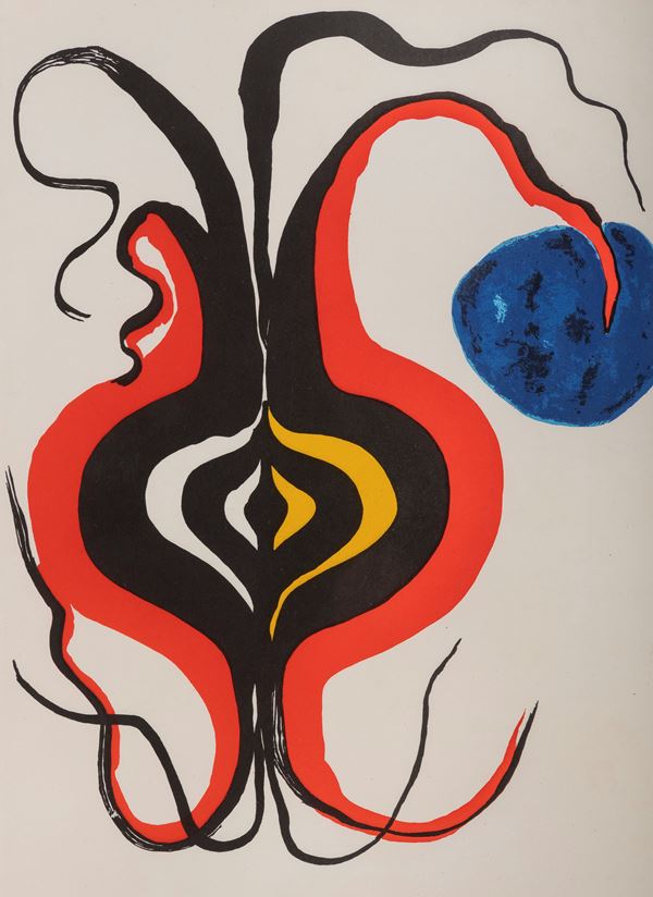 LITOGRAFIA DI ALEXANDER CALDER, 1966