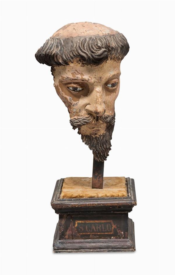 SCULTURA DI SAN CARLO, XVI SECOLO