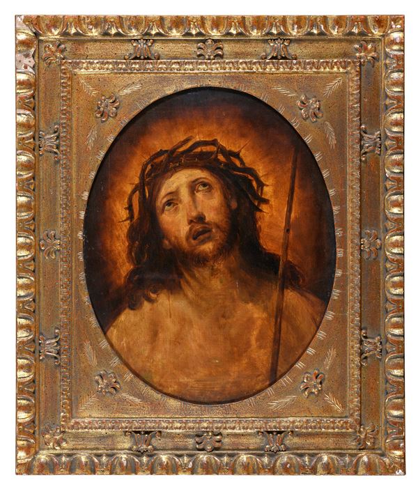 DIPINTO ECCE HOMO DI PITTORE ITALIA SETTENTRIONALE