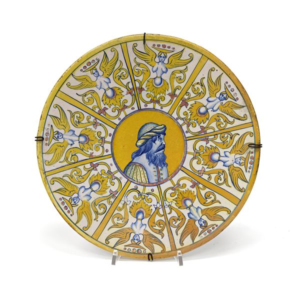 PIATTO MAIOLICA XX SECOLO