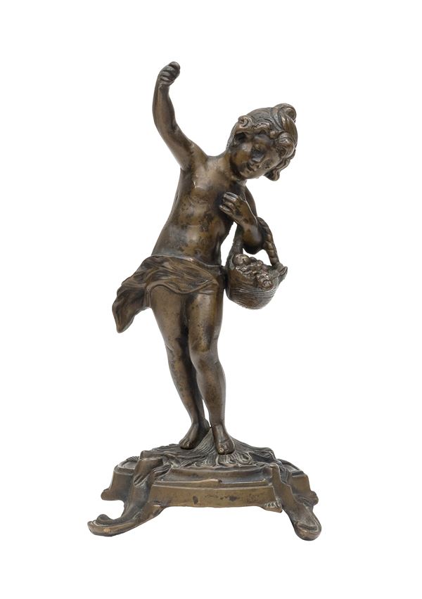 SCULTURA IN BRONZO, FINE XIX SECOLO