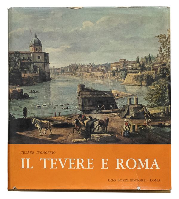 UN VOLUME IL TEVERE E ROMA