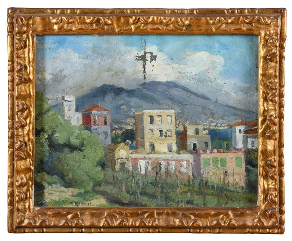 DIPINTO SOTTO IL VESUVIO F.TO F. RAFFAELE