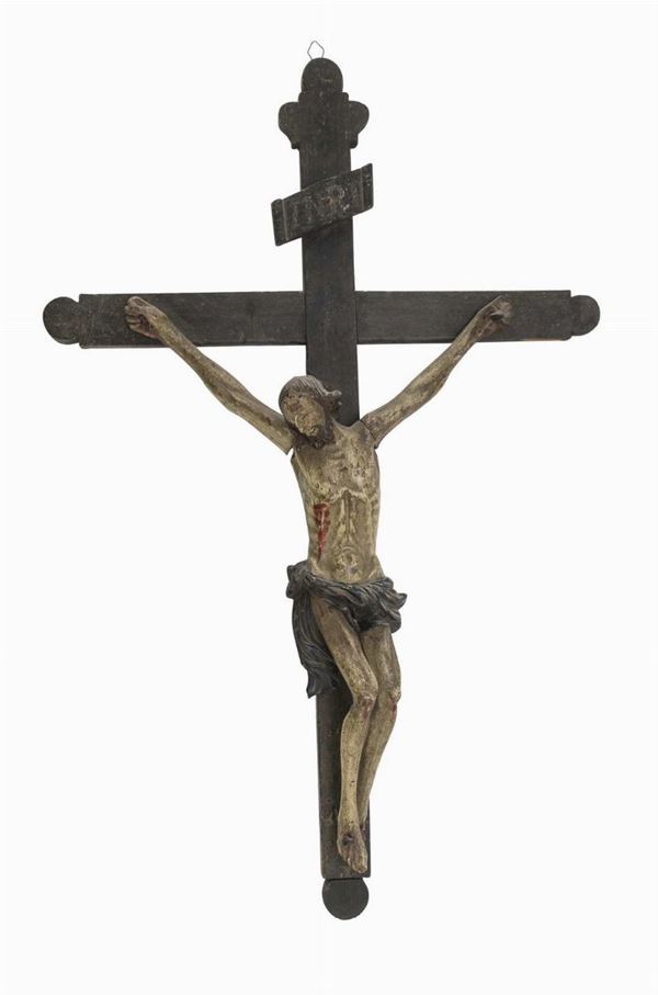 CROCIFISSO PROBABILMENTE SPAGNA FINE XVIII SECOLO
