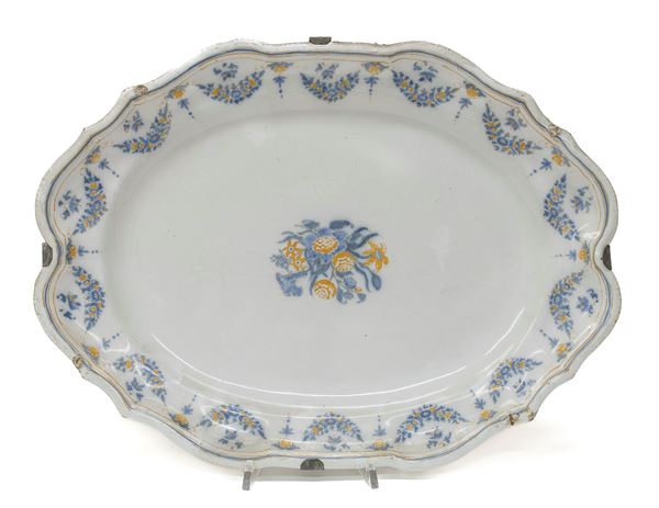 FIAMMINGA IN MAIOLICA, MARSIGLIA FINE XVIII SECOLO  - Asta ASTA 287 - ANTIQUARIATO E ARTE ASIATICA - Casa d'Aste Babuino