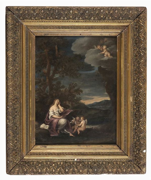 DIPINTO MARIA MADDALENA DI SCUOLA BOLOGNESE