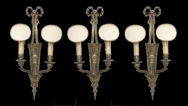 TRE APPLIQUES, INIZI XX SECOLO