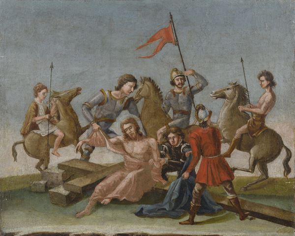 DIPINTO STAZIONE DELLA CROCE, FINE XVIII SECOLO