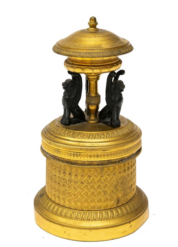 RARO CALAMAIO IN BRONZO, PERIODO IMPERO