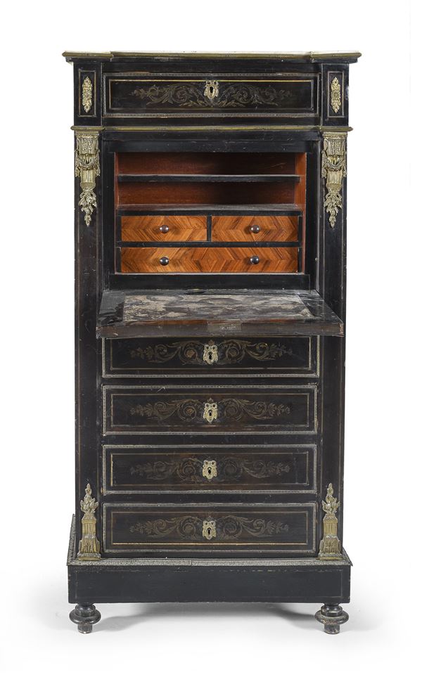 SECRETAIRE IN EBANO, FRANCIA NAPOLEONE III