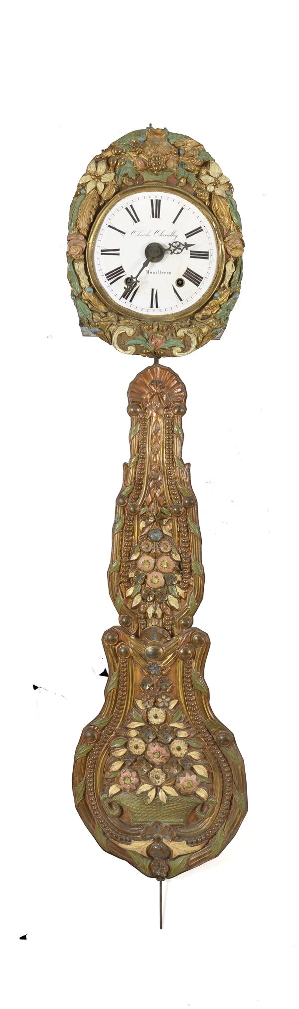 OROLOGIO DA PARETE, FRANCIA XIX SECOLO