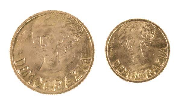 SCUDI ORO A CORSO LEGALE 1977 AU