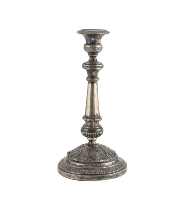 CANDELIERE IN ARGENTO, XIX SECOLO