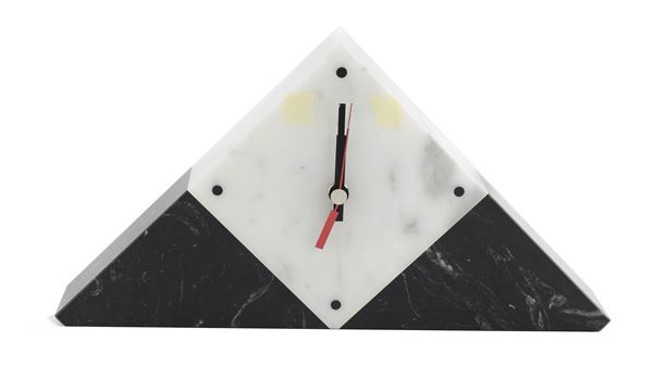 OROLOGIO IN MARMO, STILE DECÒ