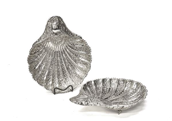 COPPIA DI VASCHE IN ARGENTO, CITTÁ DI SHEFFIELD FINE XIX SECOLO