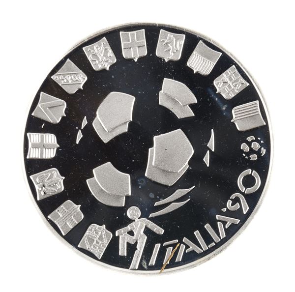 MEDAGLIA ITALIA COPPA MONDO DI CALCIO ITALIA '90